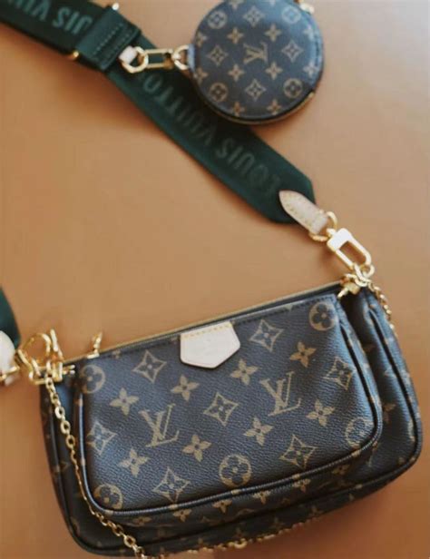 louis vuitton with green strap|Louis Vuitton purse green strap.